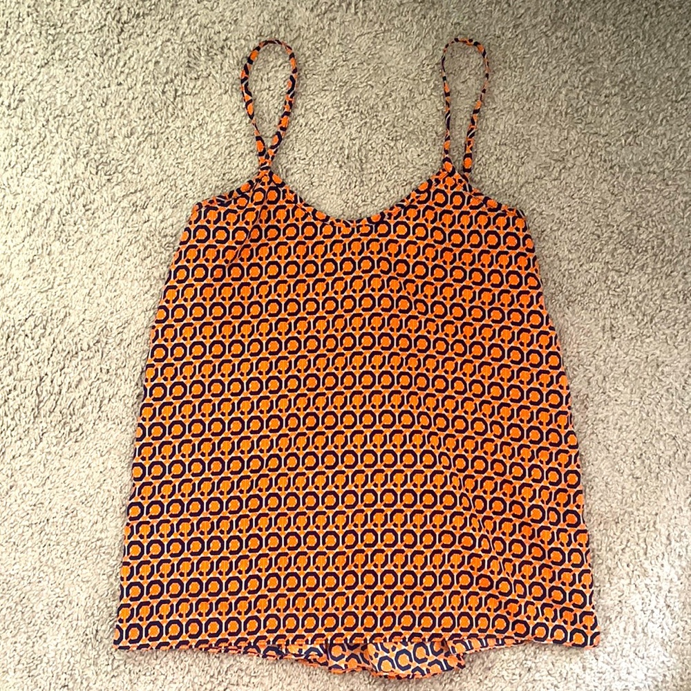 Geometric Pattern Tank Top